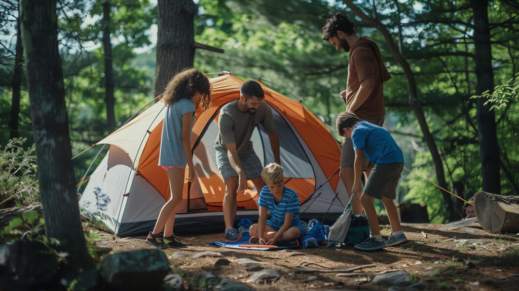 hilltop camping di lembang